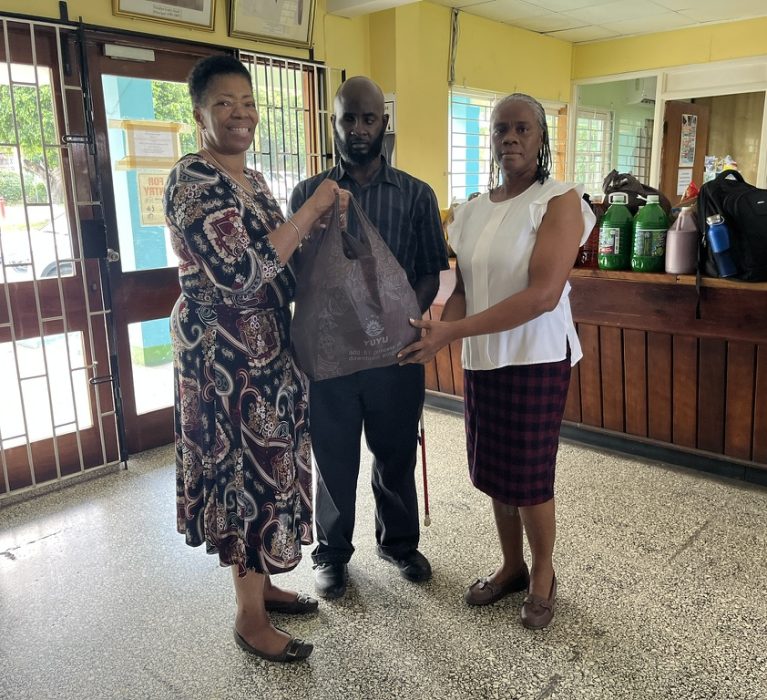 CVC Supports Blind Peer Educators with Care Packages Following Hurricane Melissa